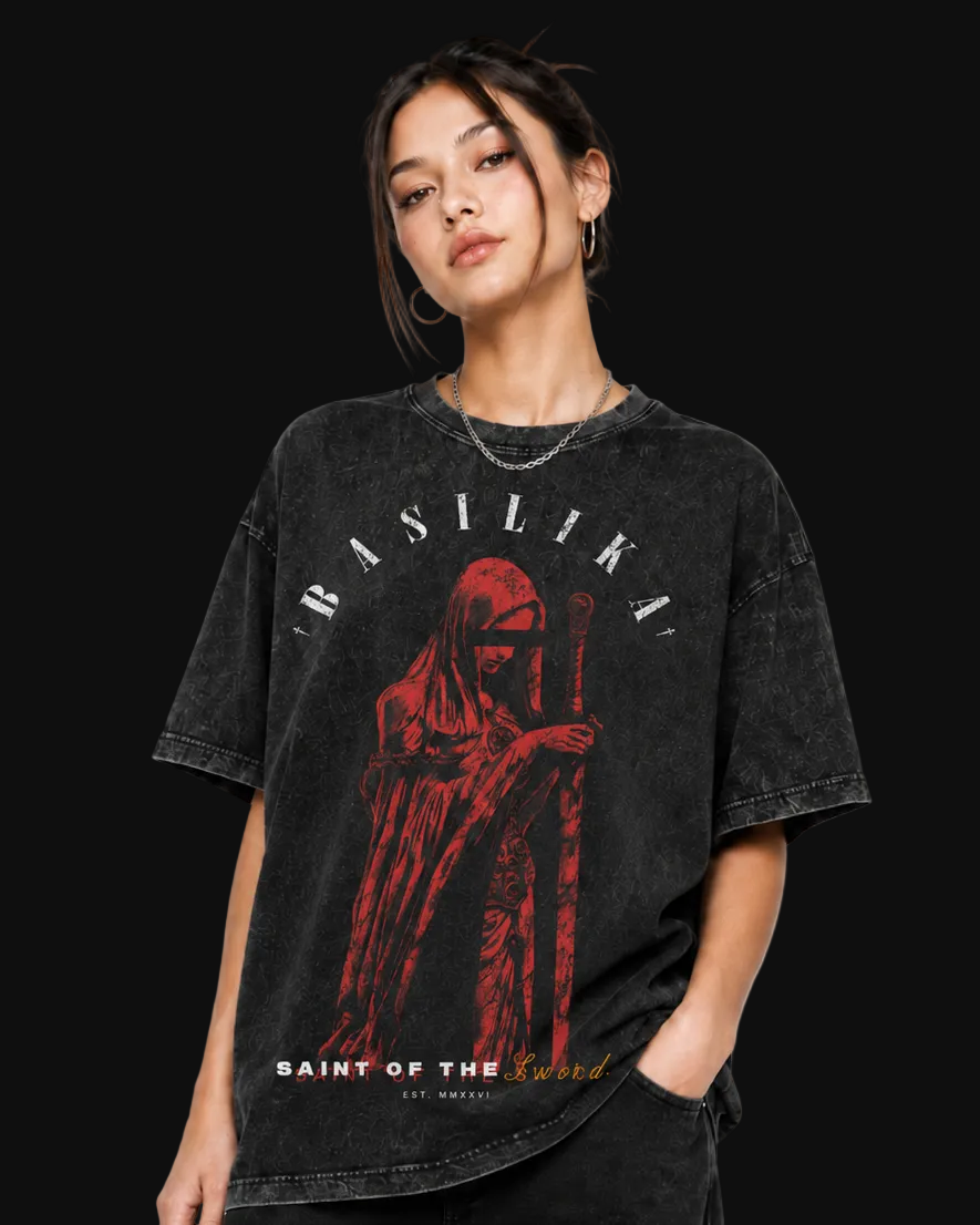 Saint of the Sword | Vintage Oversized Tee